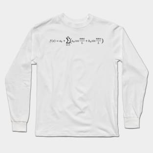 Fourier Series - Math Basics Long Sleeve T-Shirt